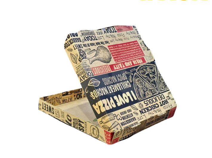 جعبه پیتزا مینی 20 ایفلوت چاپ عمومی